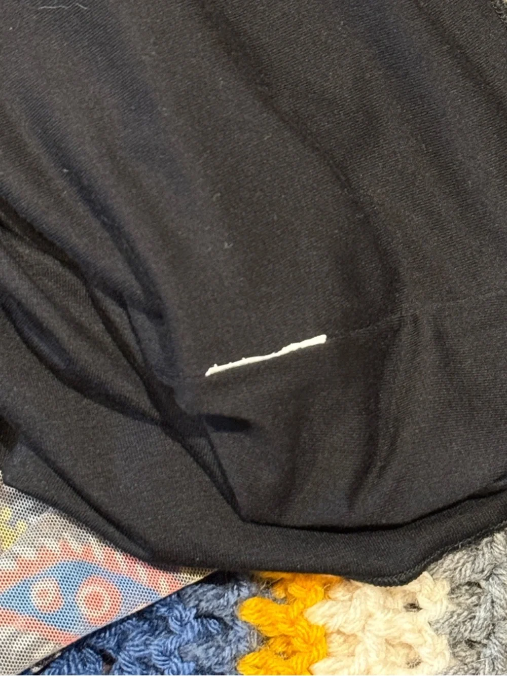 Desigual Black Multicolor Paisley V-Neck Mini Dress - Picture 8 of 8